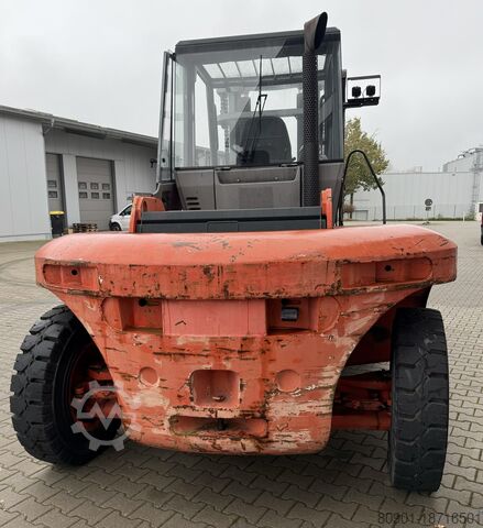 Linde H100 D heftruck 10t diesel 7623 uur 2,2m vorken Linde H100 D