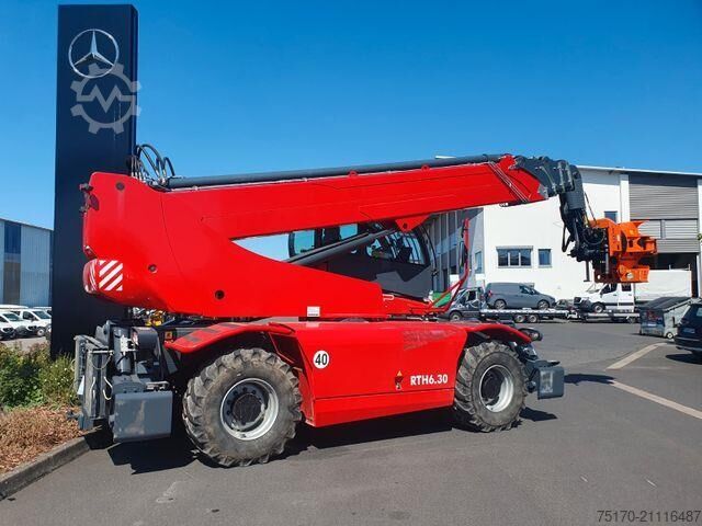Telescopische lader Magni RTH 6.30 SH / Fällkran / nur 1.373h / 2021