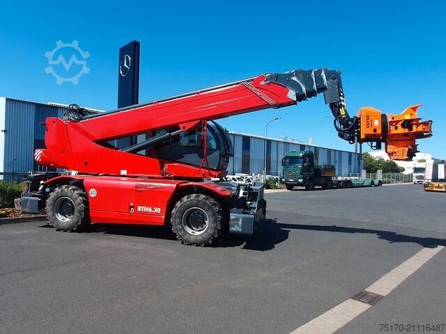 Telescopische lader Magni RTH 6.30 SH / Fällkran / nur 1.373h / 2021