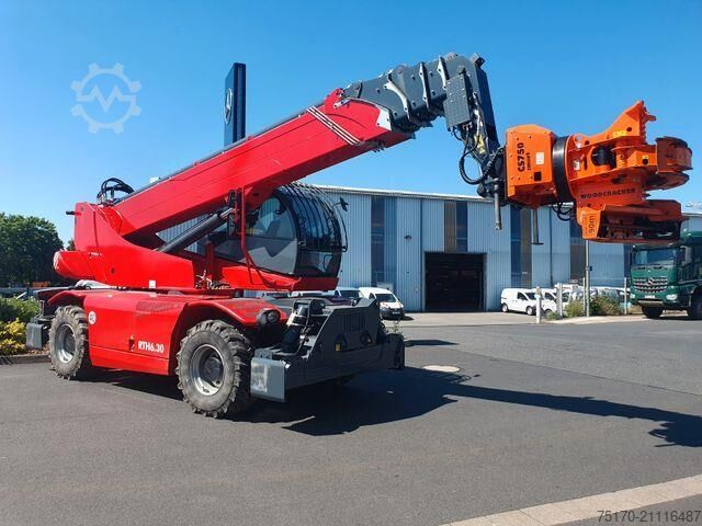 Telescopische lader Magni RTH 6.30 SH / Fällkran / nur 1.373h / 2021