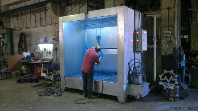 Cabina di verniciatura con tenda ad acqua PROTON WETLINE-SP