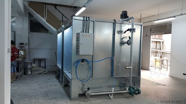 Cabina di verniciatura con tenda ad acqua PROTON WETLINE-SP