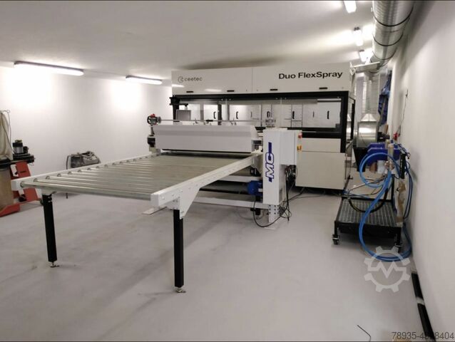 Surface spraying machine Ceetec A/S DuoFlexSpray Lackiermaschine