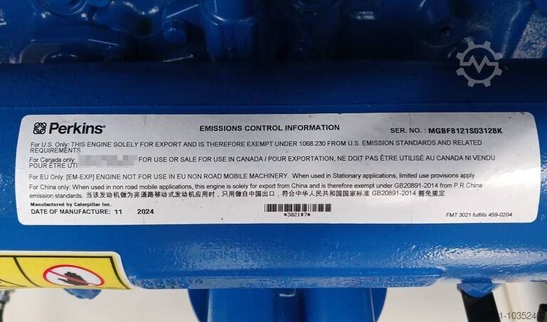 Agregate FG Wilson P500-3 - 500 kVA Genset - DPX-16019