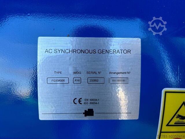 Aggregat FG Wilson P660-3 - 660 kVA Genset - DPX-16022