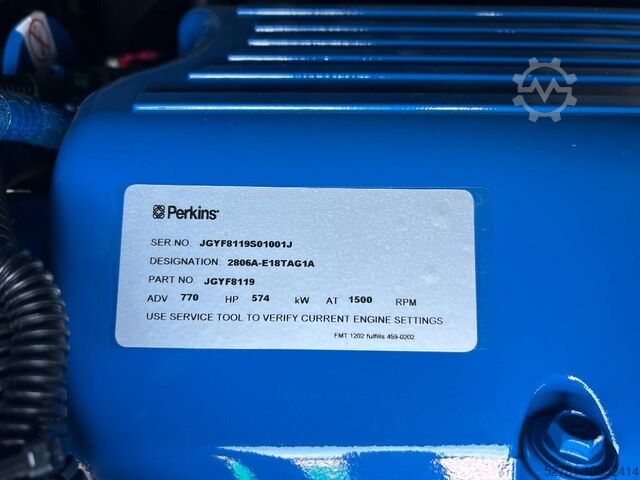 Aggregat FG Wilson P660-3 - 660 kVA Genset - DPX-16022
