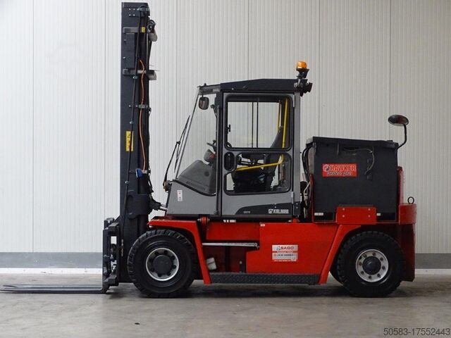 Electric 4-wheel forklift Kalmar ECF70-6 - VOLLFREIHUB