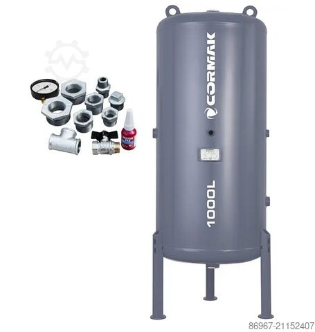 Kompresszor + szárító + álló tartály készlet CORMAK LUFT 1000VSD + PM + N10S + 1000L PION