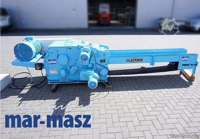 Cippatrice Trituratore KLOCKNER 120x400L 2WT 