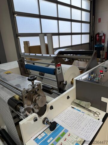 Flexodrukmachine / 2-kleuren / 650 mm China Wenzhou Hongyang Machinery Co. Ltd HYR-650-2