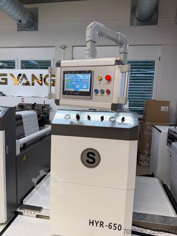 Flexodrukmachine / 2-kleuren / 650 mm China Wenzhou Hongyang Machinery Co. Ltd HYR-650-2