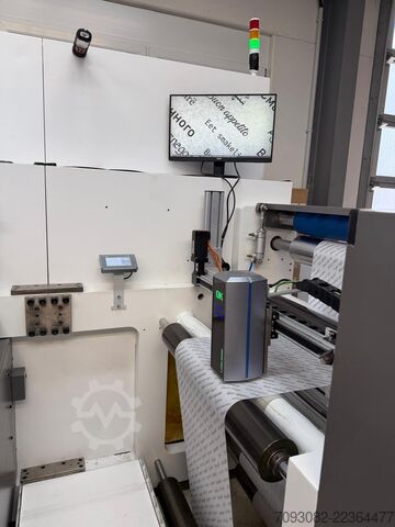 Flexodrukmachine / 2-kleuren / 650 mm China Wenzhou Hongyang Machinery Co. Ltd HYR-650-2