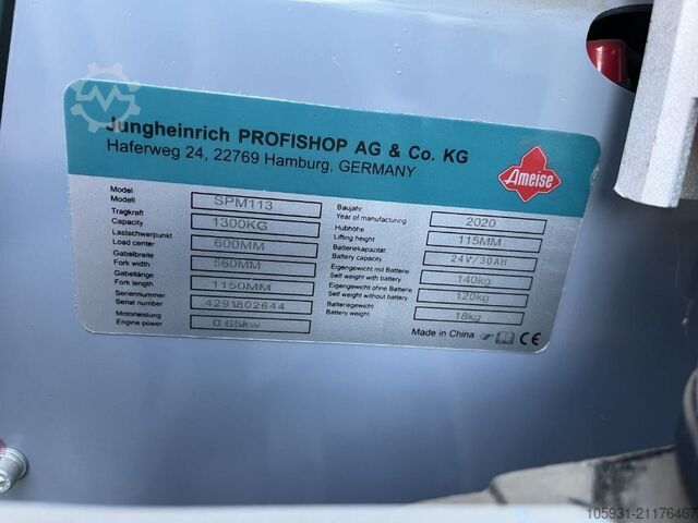 Manuel palleløfter *Sonstige Ameise SMP113