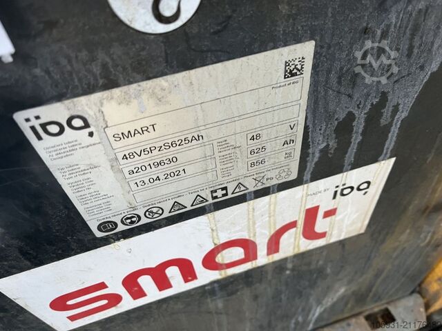 Elektrisk 3 -hjulet gaffeltruck Jungheinrich EFG216k