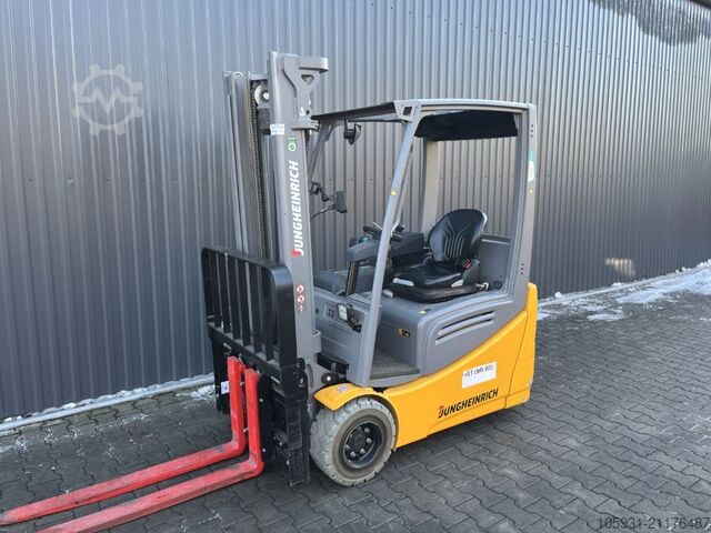 Elektrisk 3 -hjulet gaffeltruck Jungheinrich EFG216k