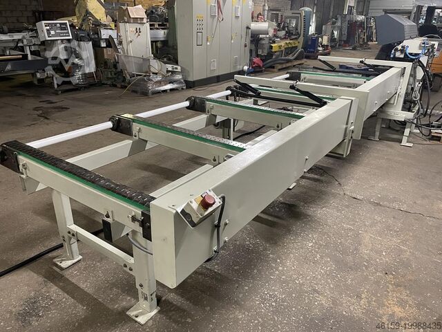 Moulder Weinig E1 A5 Planing Line with STACKER 100m/min