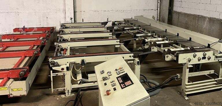 Moulder Weinig E1 A5 Planing Line with STACKER 100m/min