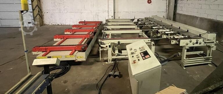 Moulder Weinig E1 A5 Planing Line with STACKER 100m/min