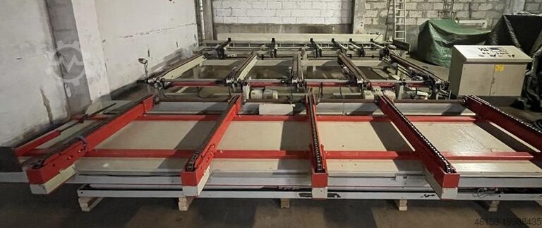 Moulder Weinig E1 A5 Planing Line with STACKER 100m/min