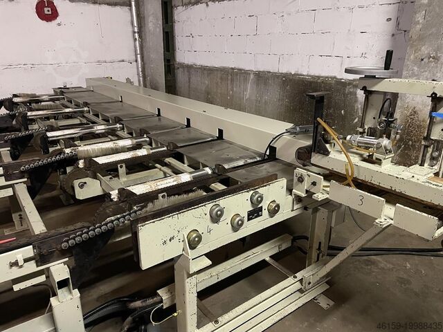 Moulder Weinig E1 A5 Planing Line with STACKER 100m/min