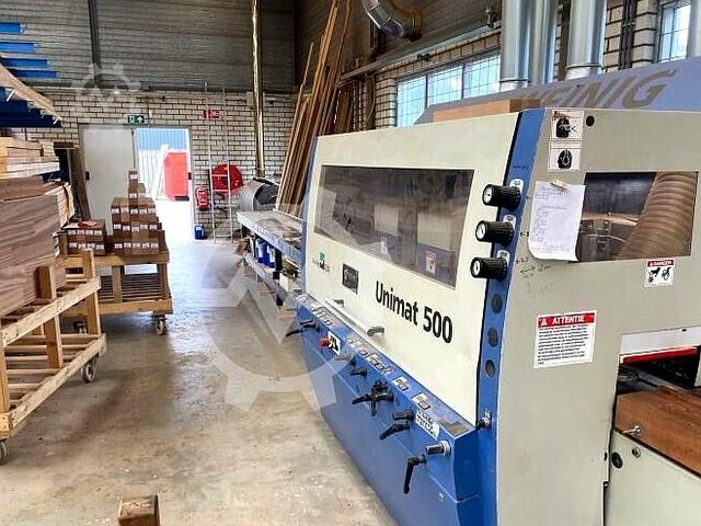 Four-sided planer Weinig Unimat 500