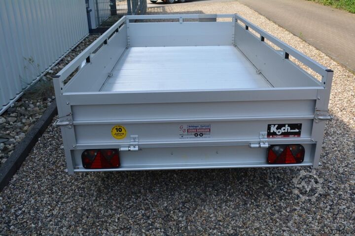 Remorque de voiture Koch U7 ALUBODEN 300x150x45CM 750 kg