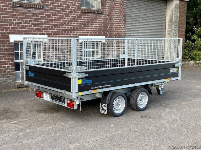 Tipper sa 3 strane Cheval Liberte DEBON PW3.3 GITTERAUFSATZ 330x186x35cm 3500KG