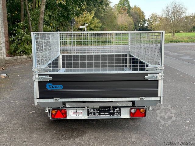 Tipper sa 3 strane Cheval Liberte DEBON PW3.3 GITTERAUFSATZ 330x186x35cm 3500KG