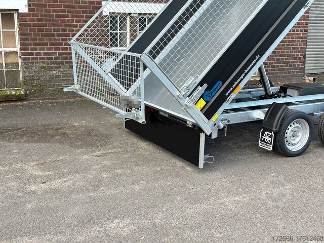 Tipper sa 3 strane Cheval Liberte DEBON PW3.3 GITTERAUFSATZ 330x186x35cm 3500KG