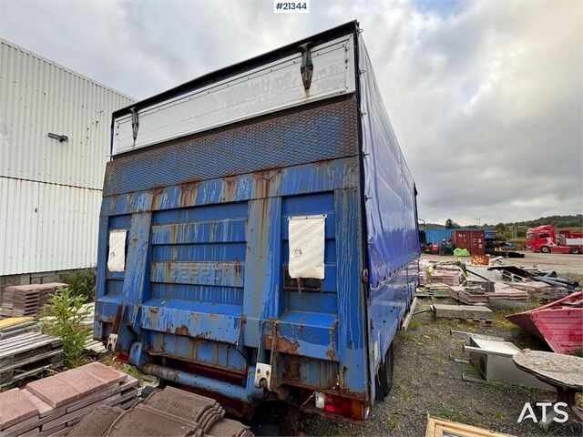 Curtain sided Iveco Eurocargo