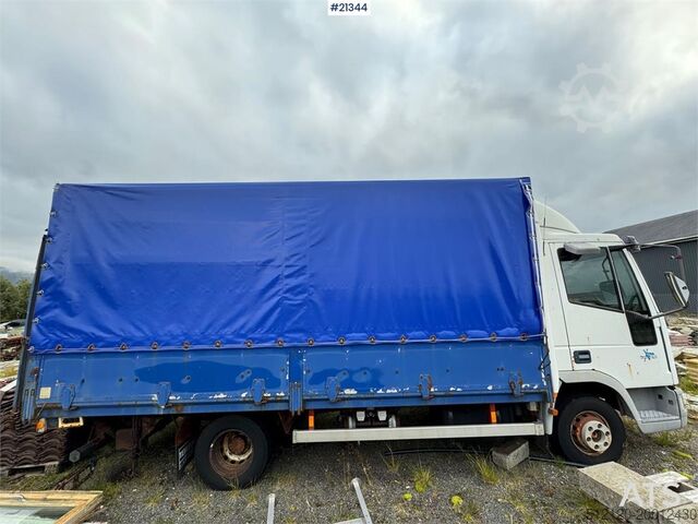 Curtain sided Iveco Eurocargo