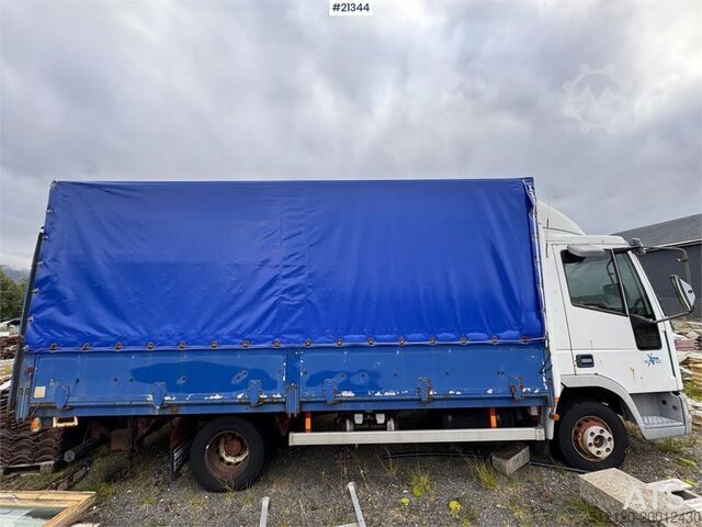 Curtain sided Iveco Eurocargo