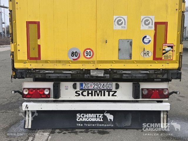 Open semitrailer with tarp Schmitz Cargobull Semitrailer Curtainsider Standard