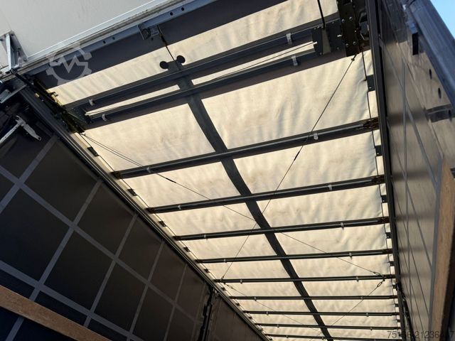 Kamion sa ravnom platformom i ceradom MERCEDES-BENZ ACTROS 1835 L STREAMPACE Plane 7,3m LBW *EDSCHA