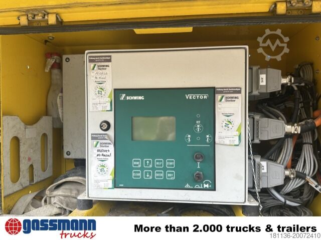 Stație mobilă de amestec beton Mercedes-Benz Arocs 3246 B 8x4 Stetter Mischer 7m³, Pumpe 25m