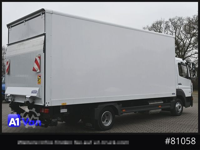 Box van MERCEDES-BENZ Atego 818 Koffer, LBW, Klima, Luftfederung, Automatik