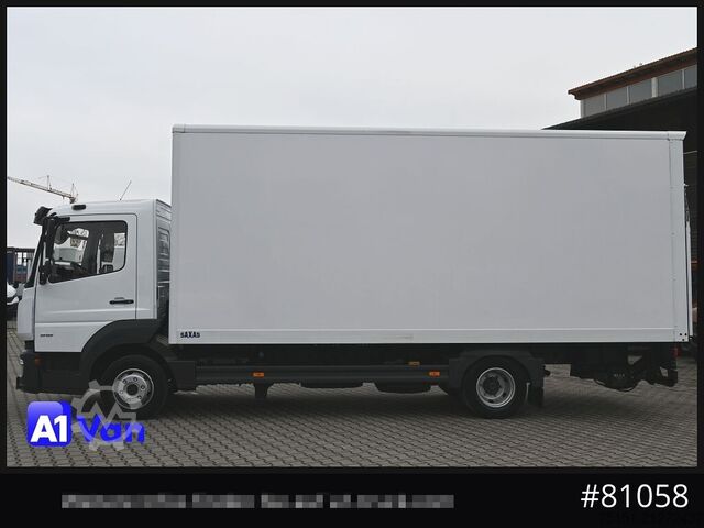 Box van MERCEDES-BENZ Atego 818 Koffer, LBW, Klima, Luftfederung, Automatik