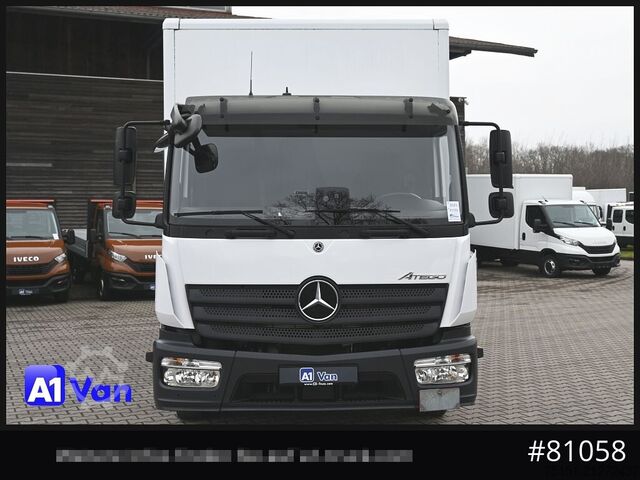 Box van MERCEDES-BENZ Atego 818 Koffer, LBW, Klima, Luftfederung, Automatik
