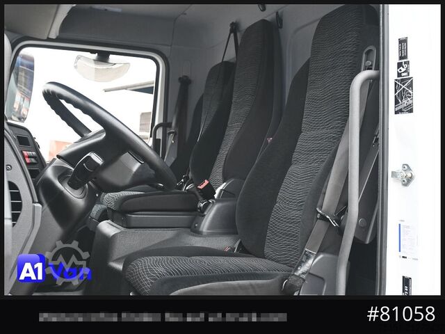 Box van MERCEDES-BENZ Atego 818 Koffer, LBW, Klima, Luftfederung, Automatik