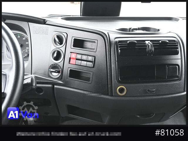 Box van MERCEDES-BENZ Atego 818 Koffer, LBW, Klima, Luftfederung, Automatik