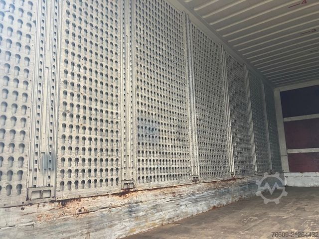 Remolque con caja móvil KRONE Wechselbrücke Koffer