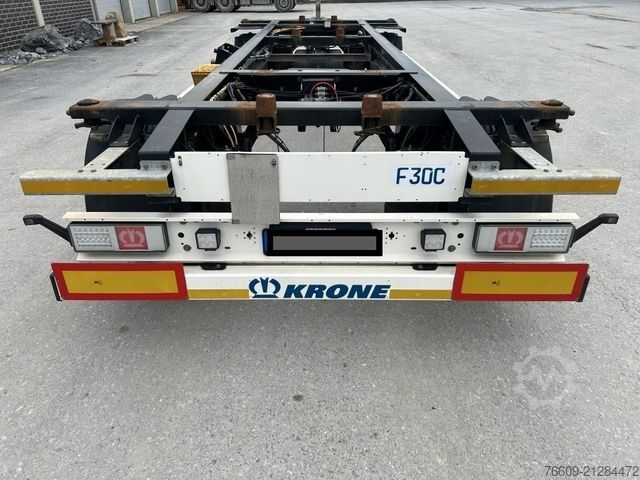 Wissellaadbak-oplegger KRONE 2 Achswechselfahrgestell, Typ: MAXI AZW 18 eL3B7