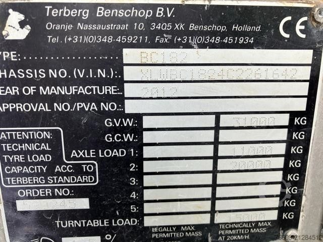 Felépítménycserélő teherautó  KAMAG  Wiesel Terberg Umsetzer Rangierer