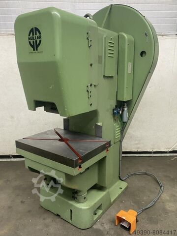 Tek kolonlu eksantrik pres - Yeni gibi durumda, eksantrik pres MÜLLER GEFREES 60 SV DK