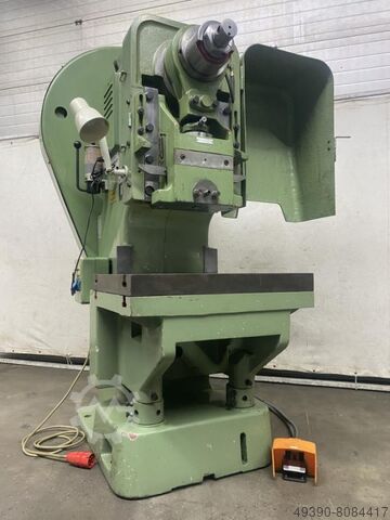 Tek kolonlu eksantrik pres - Yeni gibi durumda, eksantrik pres MÜLLER GEFREES 60 SV DK