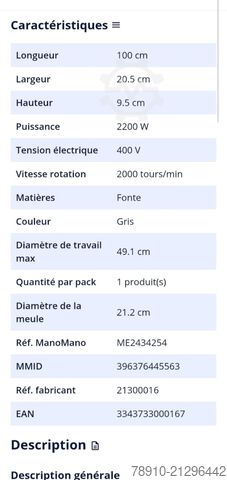 Tornio parallelo sidamo TP 1000