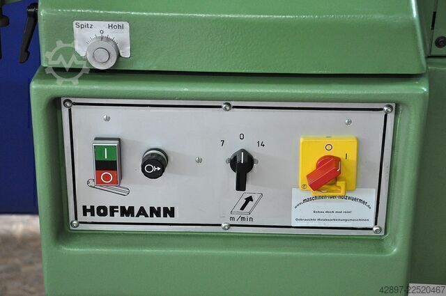 Vlakbank-diktebank combinatie & diktebank Hofmann AD 634