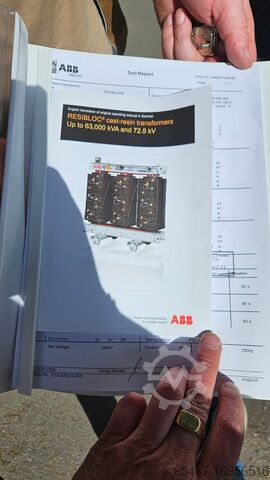 ABB RESIBLOC 11 kVA | 11000/5500/2020 V ABB RESIBLOC 11 kVA | 11000/5500/2020 V