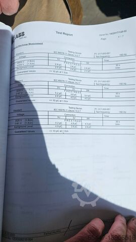 ABB RESIBLOC 11 kVA | 11000/5500/2020 V ABB RESIBLOC 11 kVA | 11000/5500/2020 V