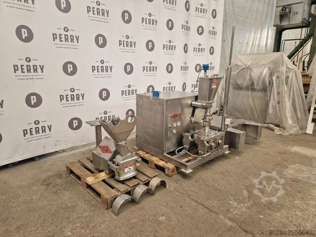 8" x 2" Fitzpatrick modell L89 valskompaktorer/chilsonator i rostfritt stål FITZPATRICK L89
